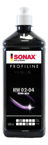 Hard Wax 500ml Hw 02-04 - Cera Protetora Repintura - Sonax