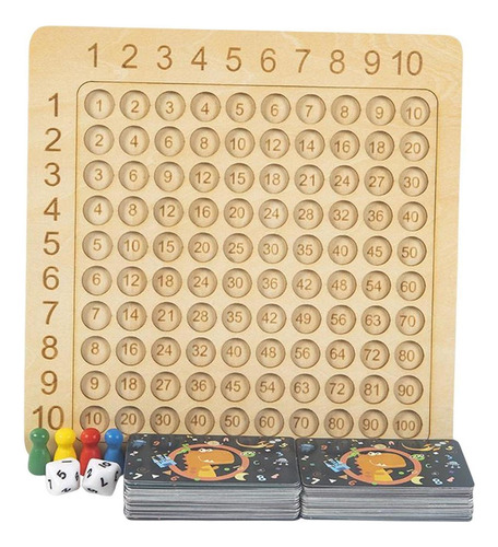 T Tablero De Multiplicación Montessori Juguetes De