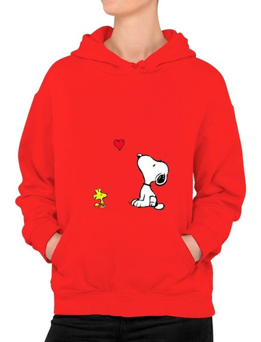 Poleron Estampado Snoopy 008 Moda Mujer/niña