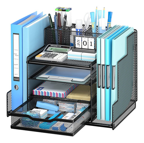 Organizador De Escritorio Vivsol 4 Niveles 2 Archivos Desl