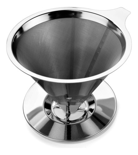 Coador De Café Pour Over Inox Tam 101 Não Precisa Filtro