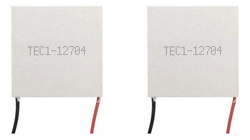 2 X Nevera Termoeléctrica Tec1-12704 Peltier 30 Mm X 30 Mm T