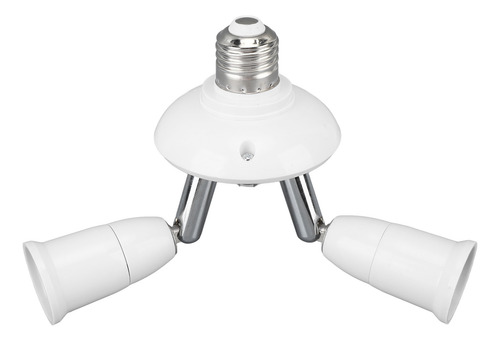 Adaptador Divisor De Enchufe E26 E27 Ajustable En 360 Grados
