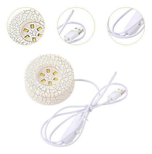 Base De Luz Con Pantalla Led, Pedestales Para Lámpara, Luz