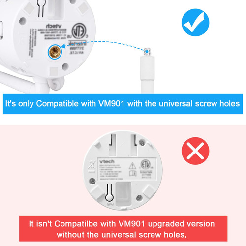 Soporte Para Monitor De Bebé Szaoyu Compatible Con Vtech Vm9