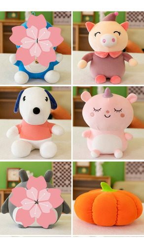 Juguete De Peluche Loop Doll Play, Suave, Tridimensional, Cá