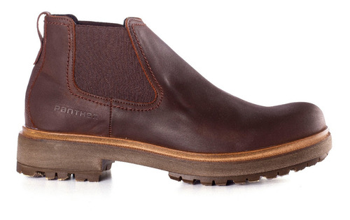 Borcego Hombre Panther Bota Corta Cuero Vacuno Engrasado