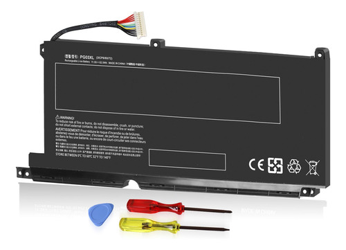 Bateria Pg03xl L48495-005 Para Hp Pavilion Gaming 15-dk