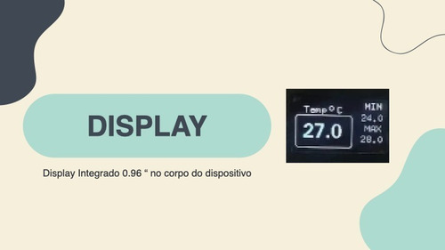 Monitor De Temperatura Umidade Datacenter Snmp Com Display