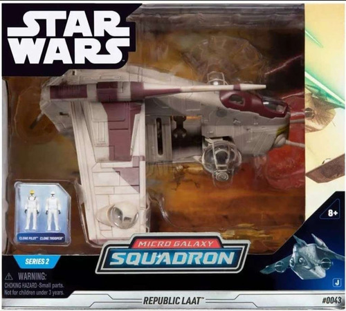 Star Wars Micro Galaxy Squadron Laat Republic Gunship