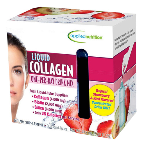 Colágeno Liquido Con Biotin. 30 Servicios Importado