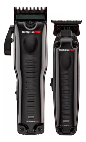 Babyliss Pro Maquina De Corte + Patillera Lo Pro Fx Negro