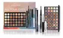 Comprar Paleta De Sombras Popfeel + Delineadores Y Mascarawaterproof