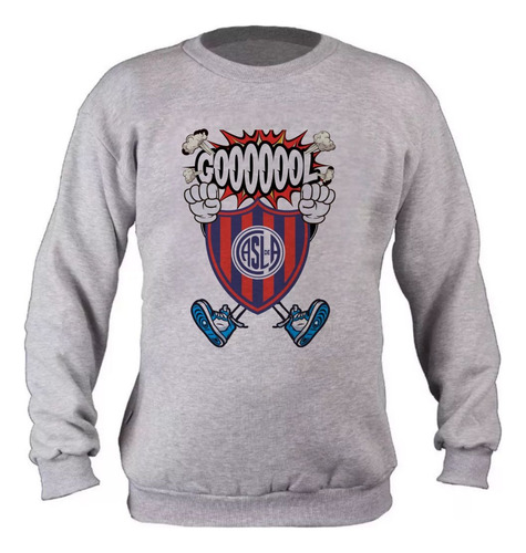 Buzos San Lorenzo Infantil Oversize Divertido - 9005
