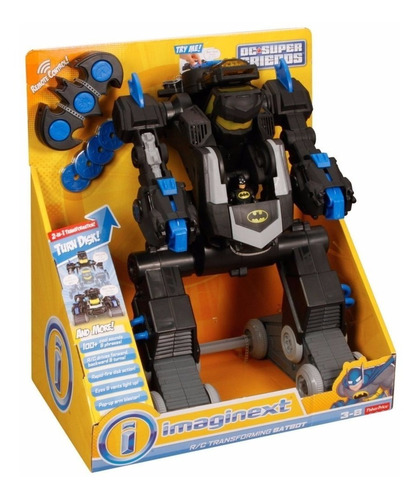 Imaginext Robo Batman Batbot - Fisher Price - Dmt 82