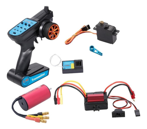 . Motor Sem Escova, Receptor Esc, Controle Remoto, Servo