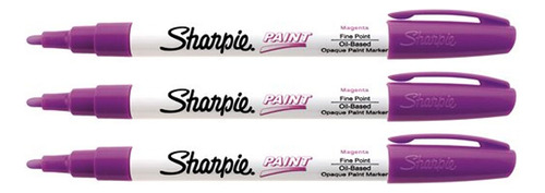 Fine Point Paint Marker Juego 3 Color: Magenta