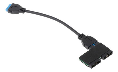 Usb 3.0 19pin 1 A 2 Hub 20cm Adaptadores Usb Splitter Para