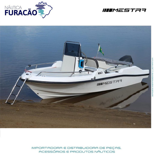 Imagem 2 de 14 de Lancha Mestra 160 Fishing + Motor Mercury 50hp Elpto 2t