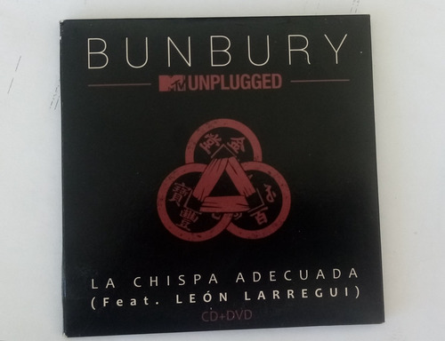  La Chispa Adecuada  Bunbury / Leon Larregui) Cd+dvd Promo