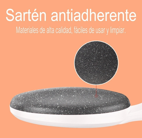 Panquequera Electrica Antiadherente Filloas Panqueques