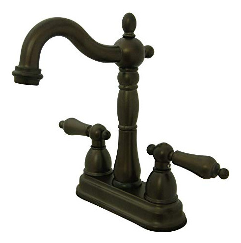 Grifo Bar Kingston Brass Kb1495al, Alcance De 4-3/4 Pulgadas