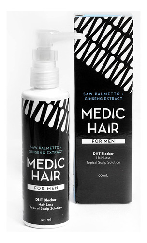 Medic Hair Para Hombres 3.0 Fl Oz, 3.04 Onzas Liquidas, Cont