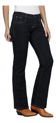 Pantalon Jeans Vaquero Cintura Baja Wrangler Mujer W06