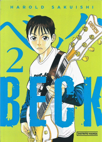 Beck #2 Kanzenban - Manga, De Harold Sakuishi., Vol. 2. Editorial Distrito Manga, Tapa Blanda, Edición 2 En Español, 2023