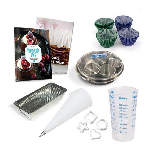 Clarín Colección Repostería Facil Con Moldes Y Accesorios