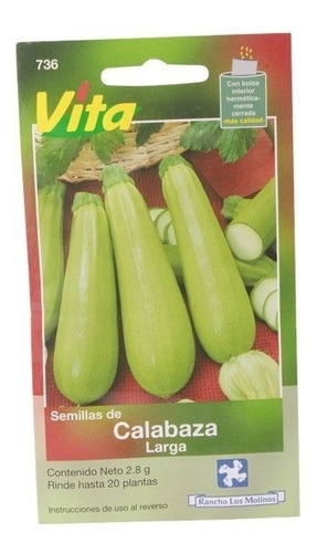 Semillas Para Sembrar Calabacín Genovese