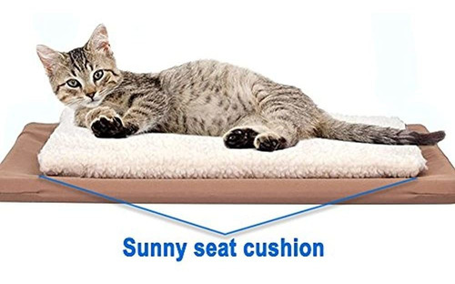 Imagen 1 de 1 de Cojin Para Ventana Montado Gato Cama