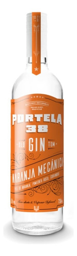 ! Gin Naranja Portela 38 750ml Artesanal Premium 38% V