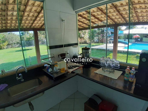 Chácara Com 6 Dormitórios À Venda, 2700 M² Por - Condado De Maricá - Maricá/rj - Ch0066