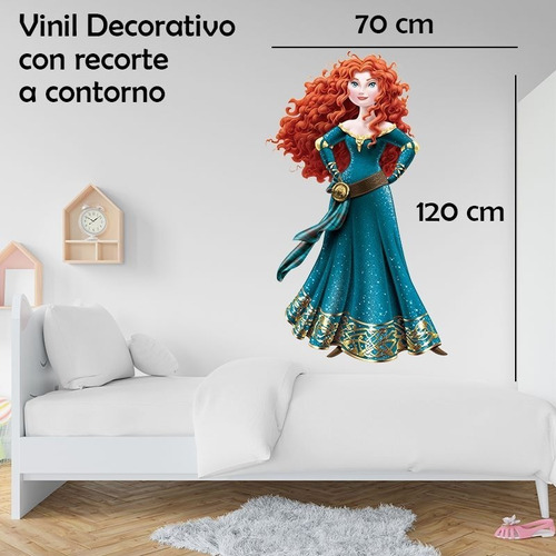 Vinil Decorativo De Pared Valiente 70cm X 120cm