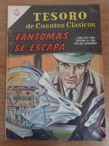 Cómic Tesoro De Cuentos Clásicos Fantomas Se Escapa Número 107 Editorial Novaro 1966