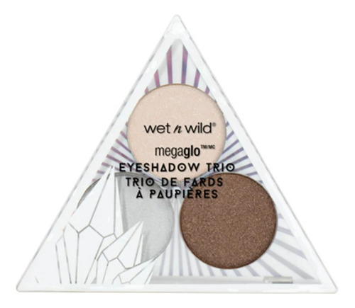 Wet`n Wild Crystal Mega Glo Trio Sombras, Clear Quartz