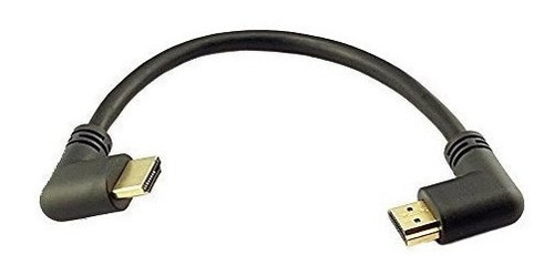 Seadream Hdmi 20 En Angulo A Macho Cable20cm Enchapado En Or