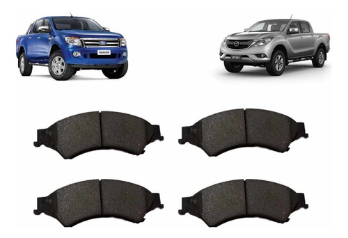 Pastillas De Freno Delantero Mazda Bt50  2012-2020