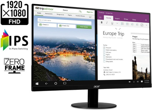 Imagen 2 de 6 de Monitor Acer Ips 1080p Freesync Gamer