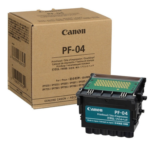 Cabeça De Impressão Canon Pf-04 Plotter 670/750/770/780