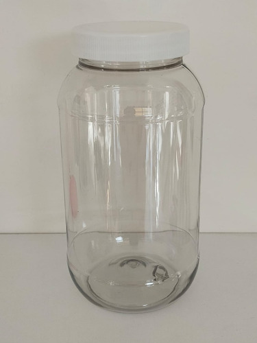 Envase Pet 750 Ml Transparente Tapa Blanca +sellos (100 Pzs)