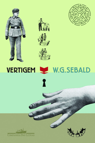 Vertigem, de Sebald, W. G.. Editorial Companhia das Letras, capa mole em português, 2008