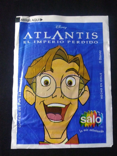 Sobre Cerrado Álbum Atlantis El Imperio Perdido