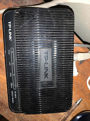 Imagen 1 de 2 de Módem Tp-link Adsl2+
