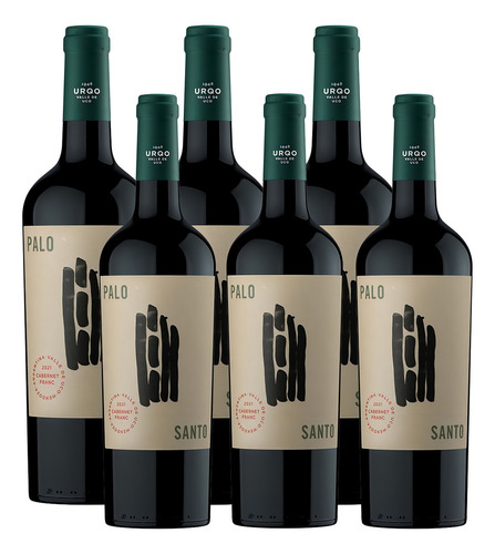 Vino Tinto Cabernet Franc Palo Santo Caja X6