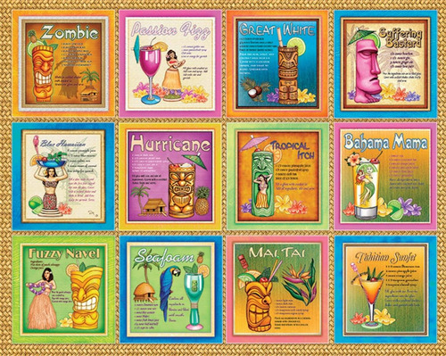 Springboks - Puzzle De 1000 Piezas Para Fiesta De Cóctel, Fa