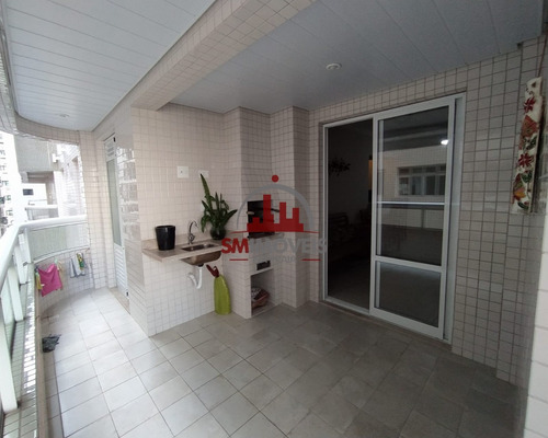Imagem 1 de 30 de Apartamento 03 Dormitórios No Canto Do Forte Praia Grande - Ap02908 - 70077705