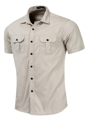 Camisa De Caza De Manga Corta Para Hombre, Camisa Táctica Mi