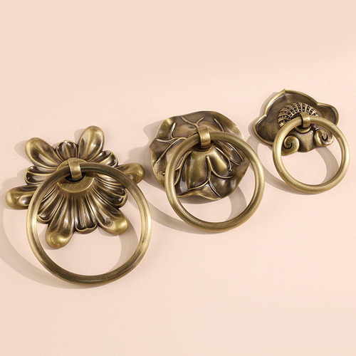 Mango De Mango De La Puerta, Manija De Metal De Bronce